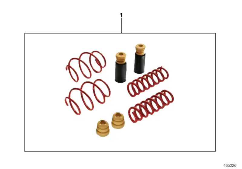 BMW Zusatzdämpfer vorn 31336859768 - 1er, 2er, 3er, 4er, M4