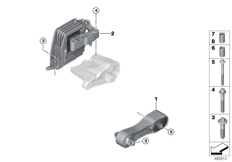 BMW Pendelstütze F56 F57 22116885790 - Bildposition 01
