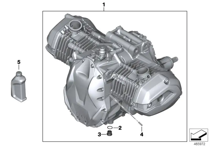 BMW Motor Schwarz K50 11008389103