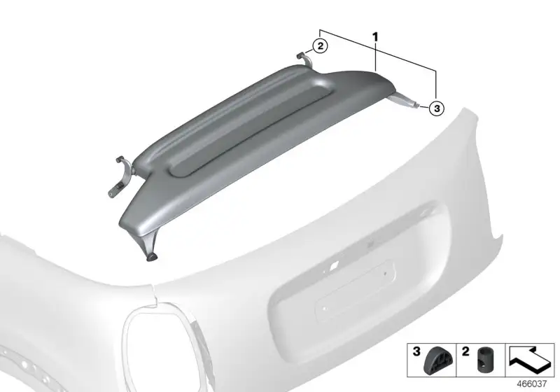 BMW Gummipuffer F57 51477469316 - Bildposition 03