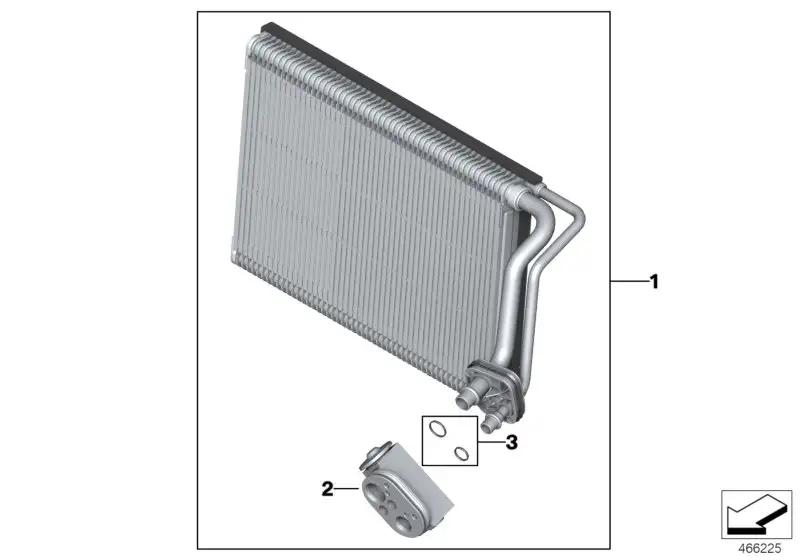 BMW Expansionsventil F20 F21 F22 F23 F30 F31 F32 F33 F34 F36 F80
