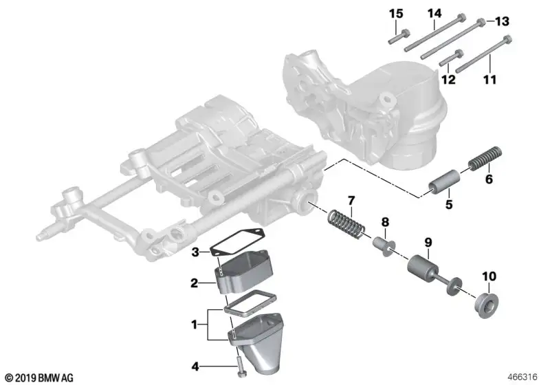 BMW Saugrohr E60 E61 E63 E64 E65 E66 11417541831 - Bildposition 0