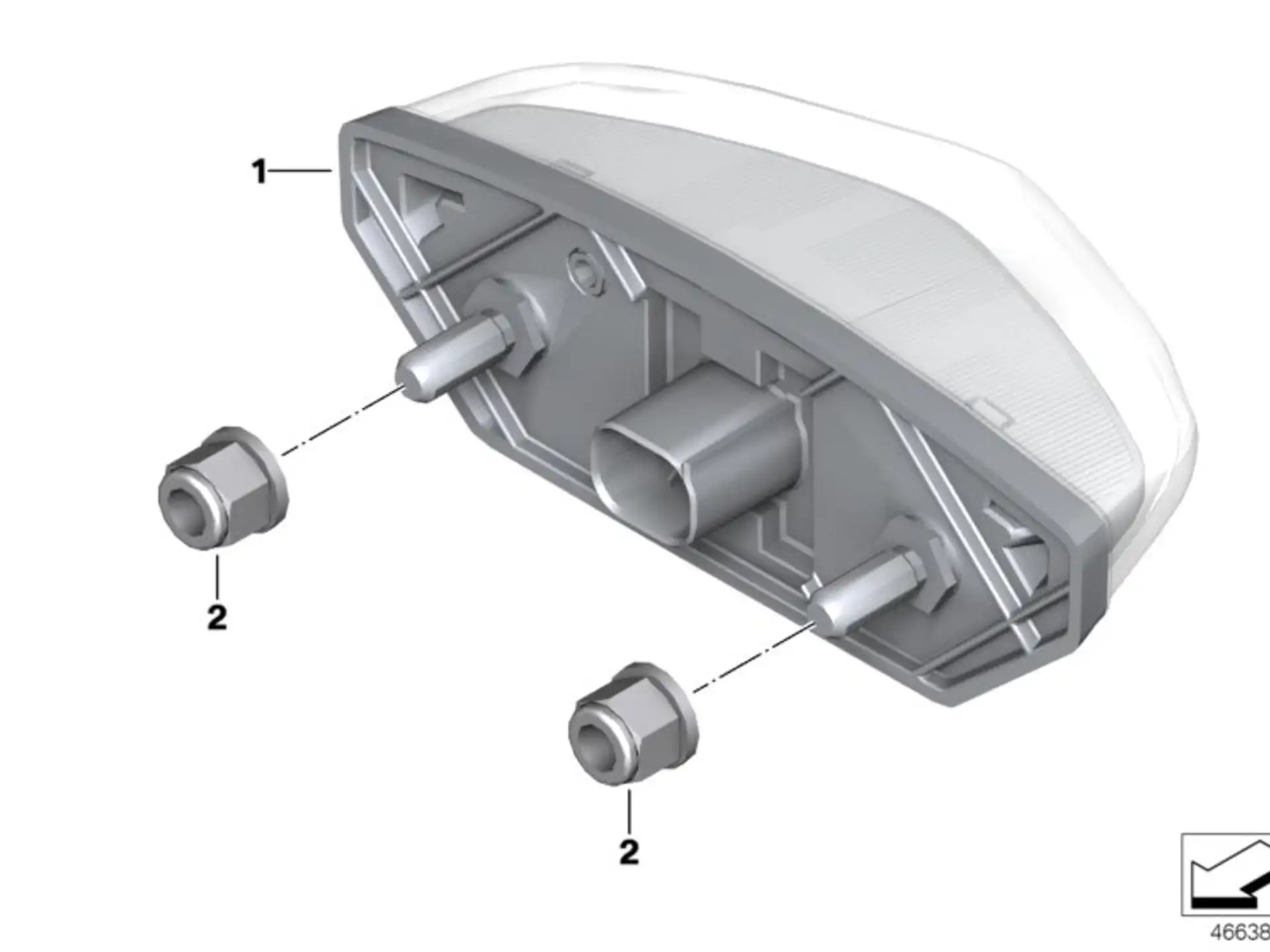 BMW LED-Heckleuchte K21 K22 K23 K32 K33 K49 K83 K84 63218551834