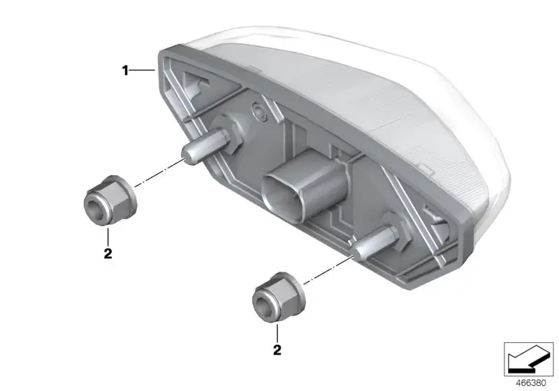 BMW LED-Heckleuchte K21 K22 K23 K32 K33 K49 K83 K84 63218551834 -