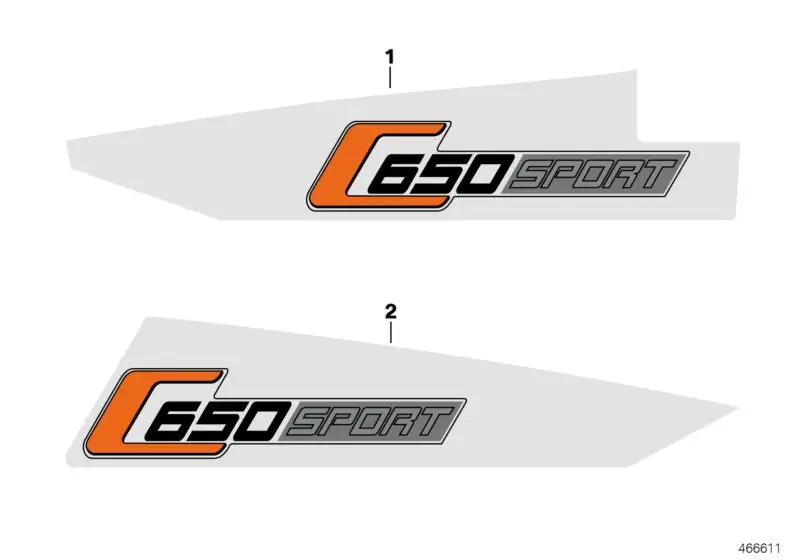 BMW Schriftzug hinten rechts K18 51148388802