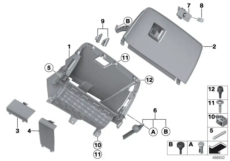 BMW Abdeckung Stromverteiler F25 F26 51169242091
