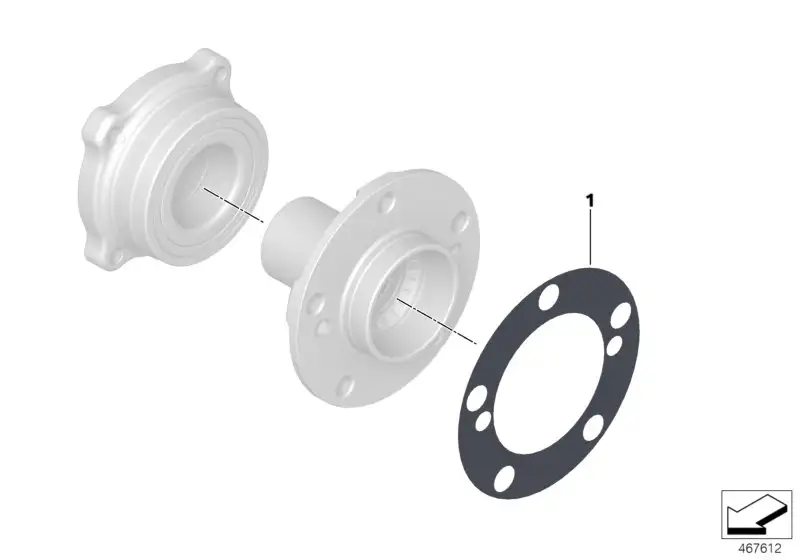 BMW Reibwerterhöhende Scheibe F85 F86 31108053074