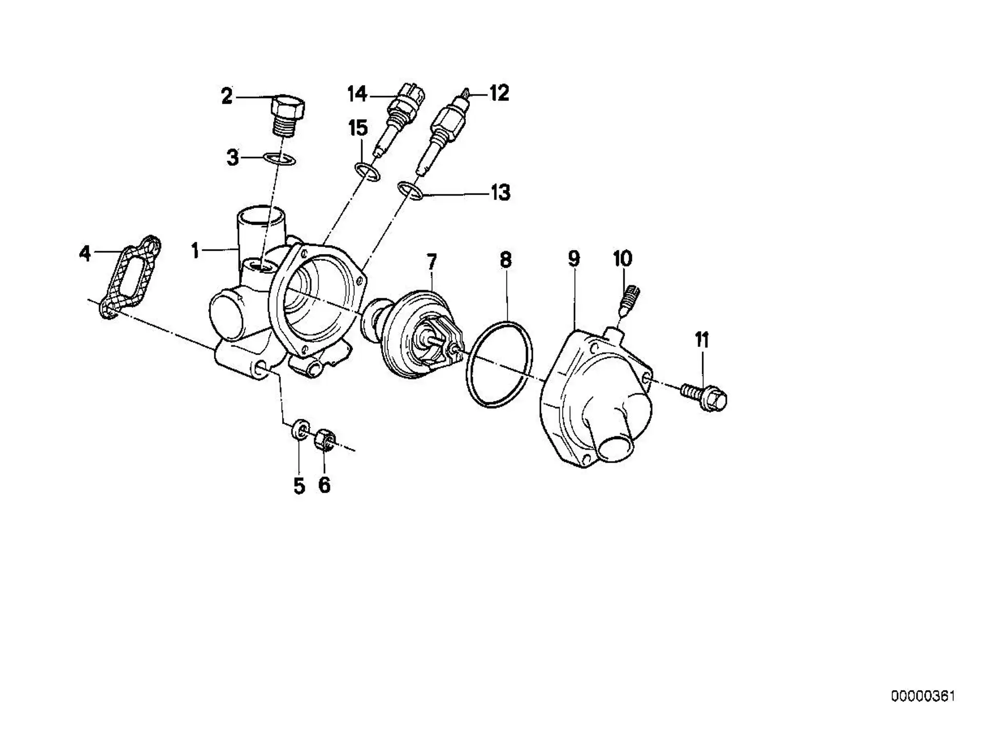 BMW Deckel E12 E21 E28 E30 E34 11531265059