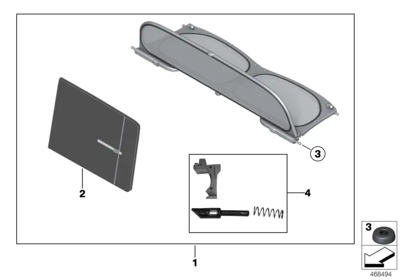 BMW Schutzkappe 54342757825 - Bildposition 03
