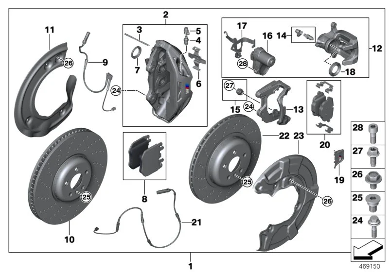 BMW Reparatursatz Spreizfeder F97 F98 G05 G06 G07 G11 G12 G14 G15 G16 G20 G21 G30 G31 G32 34116872573