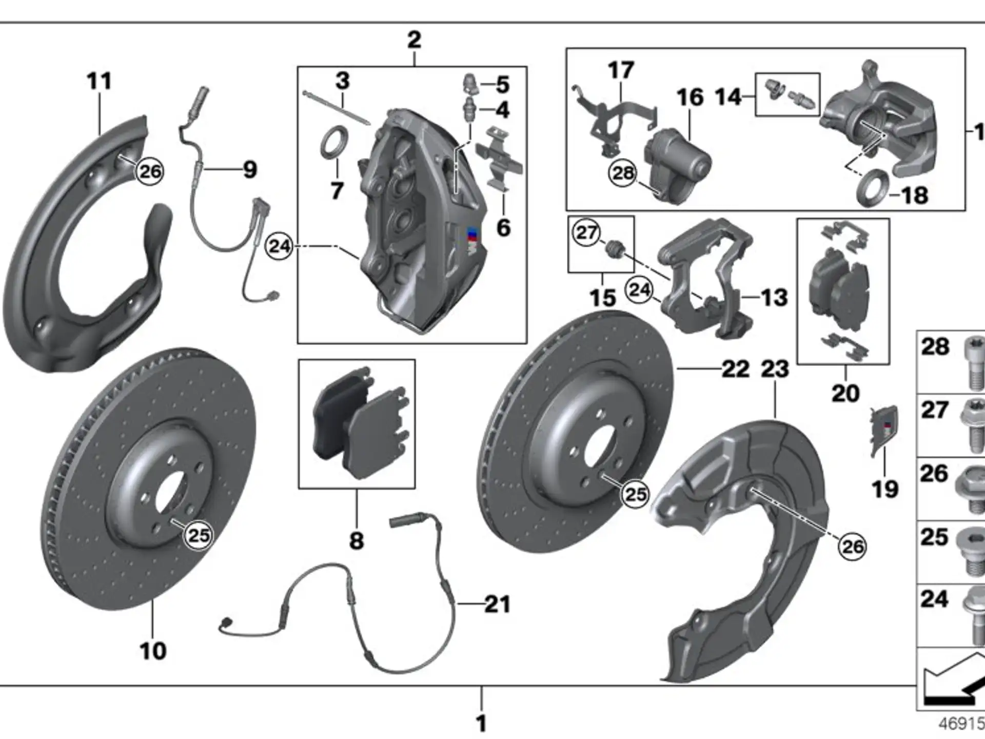 BMW Reparatursatz Spreizfeder F97 F98 G05 G06 G07 G11 G12 G14 G15 G16 G20 G21 G30 G31 G32 34116872573