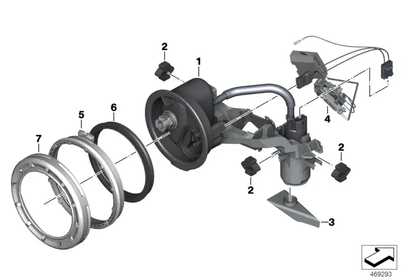 BMW Hebelgeber 16148563527 - Bildposition 04