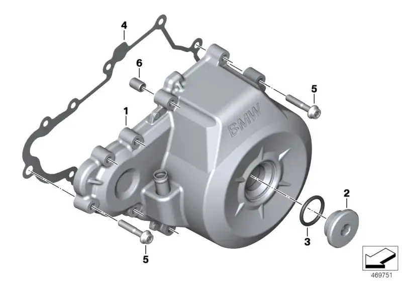 BMW Innensechskantschraube K02 K03 11138562751