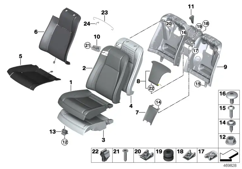 BMW Gummitülle K08 K09 K50 K51 K54 K67 K69 K80 K81 K82 K84 631285
