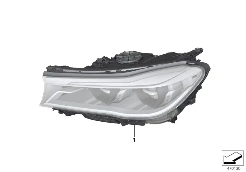 BMW LED Modul Tagfahrlicht G11 G12 63117440360 - 7er G11, 7er G12