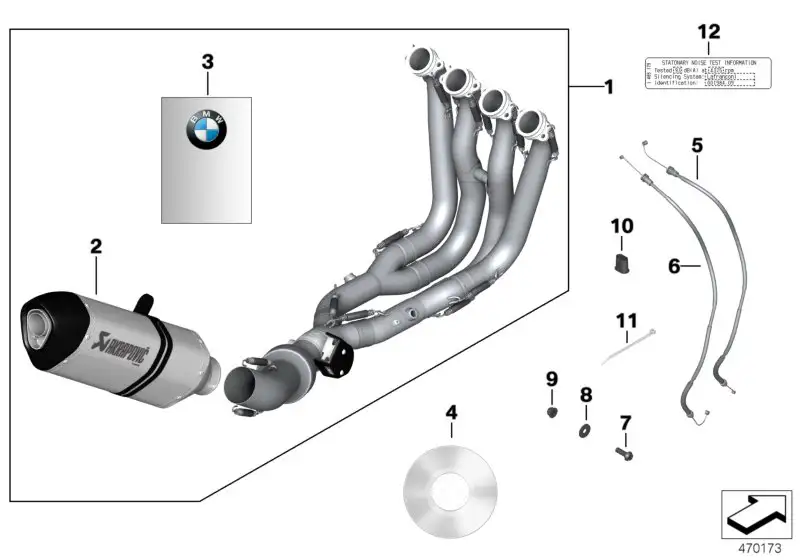 BMW Bowdenzug Betätigung K42 K46 77118529464 - Bildposition --