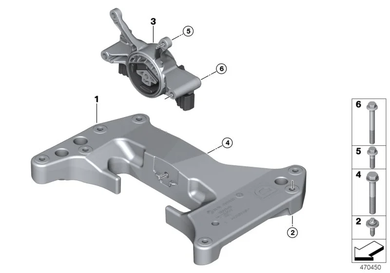 BMW Getriebelager G11 G12 G30 G31 G32 22326862576