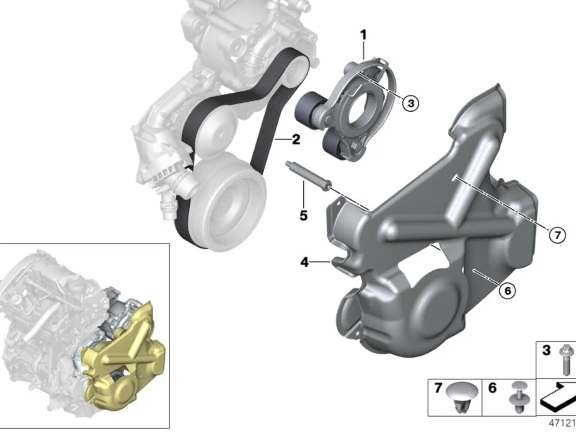 BMW Klammer E32 E34 E36 E39 F39 F45 F48 F60 51488181420