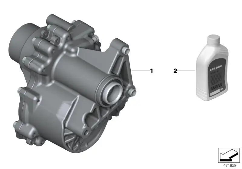 BMW Verteilergetriebe R60 R61 27109811688