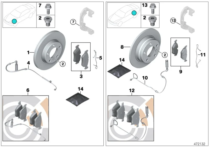 BMW Torxsenkschraube M10X13 07136772426