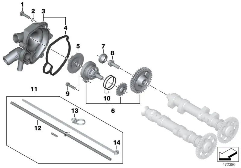 BMW Profildichtung K70 K72 K75 11518524996 - Bildposition 04