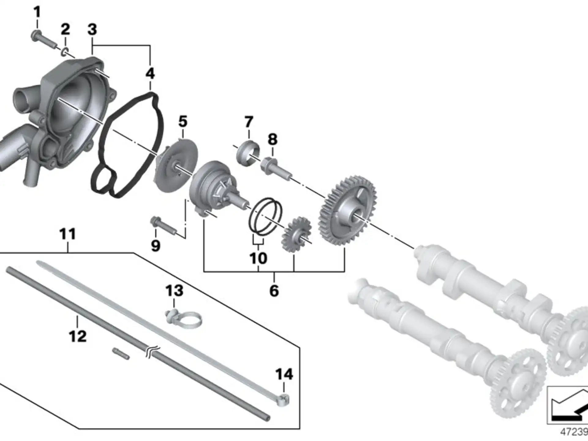 BMW Flügelrad K70 K71 K72 K73 K75 11517690484