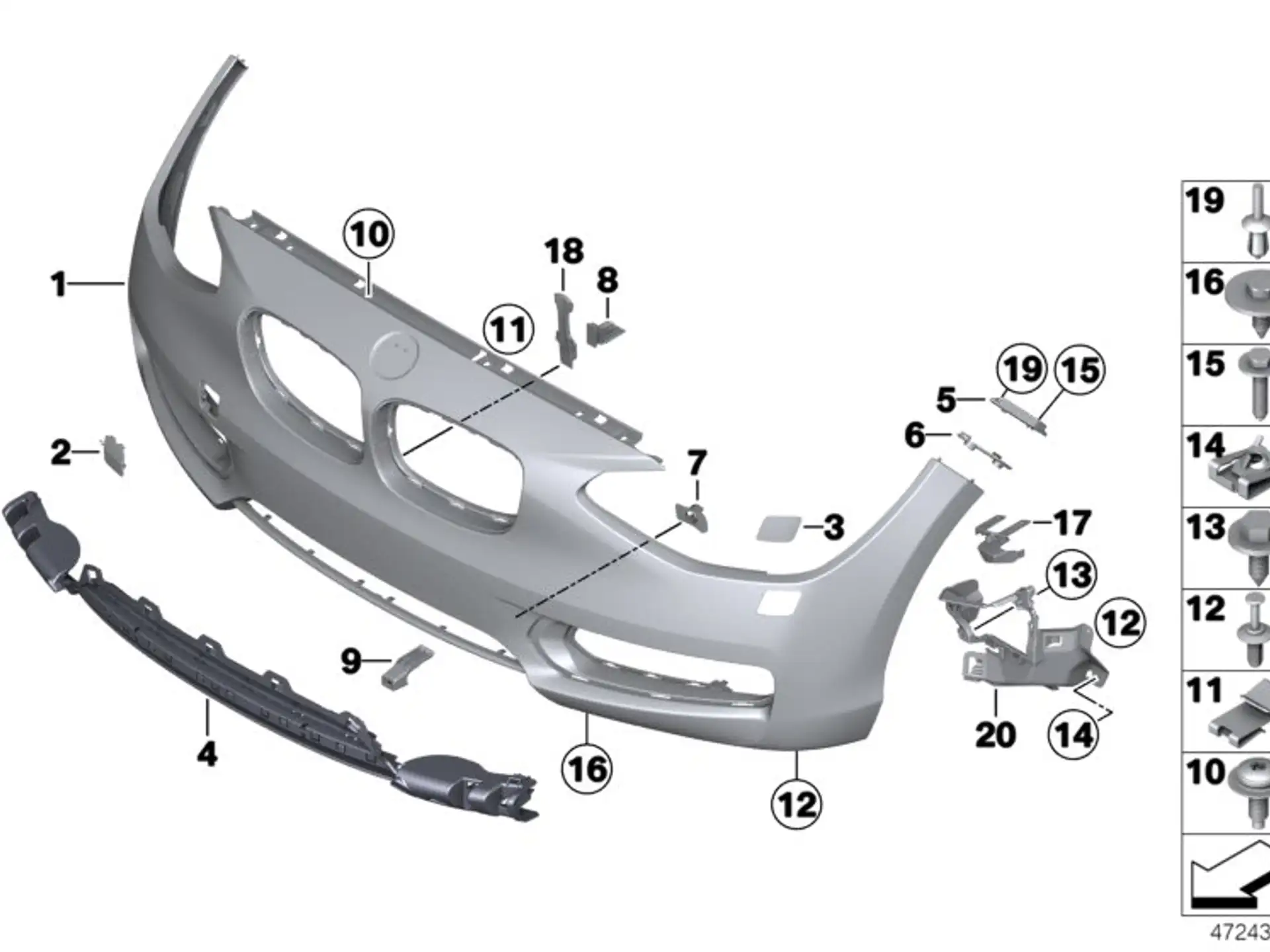 BMW Schraube TS5X35 SW8 D=15 E90 E92 E93 F20 F21 F22 F23 F30 F31 F32 F33 F34 F36 F39 F44 F45 F46 F48 F80 F82 F83 F87 F87N F90 F91 F92 F93 G11 G12 G14 G15 G16 G20 G21 G28 G30 G31 G32 I01 07129907535