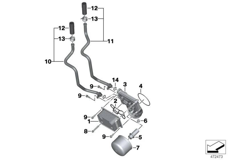 BMW O-Ring K71 K73 11447687367