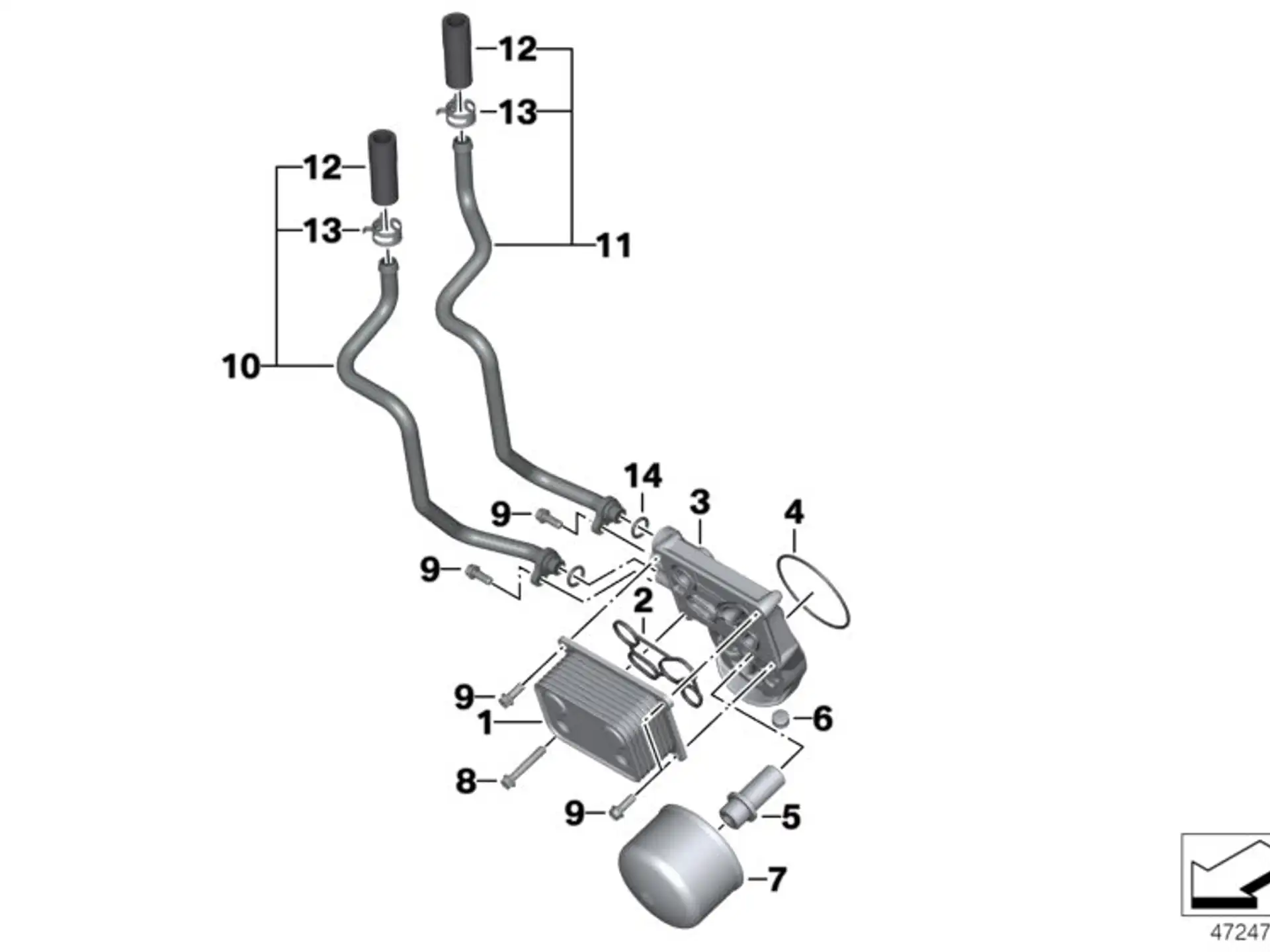 BMW O-Ring K71 K73 11447687367
