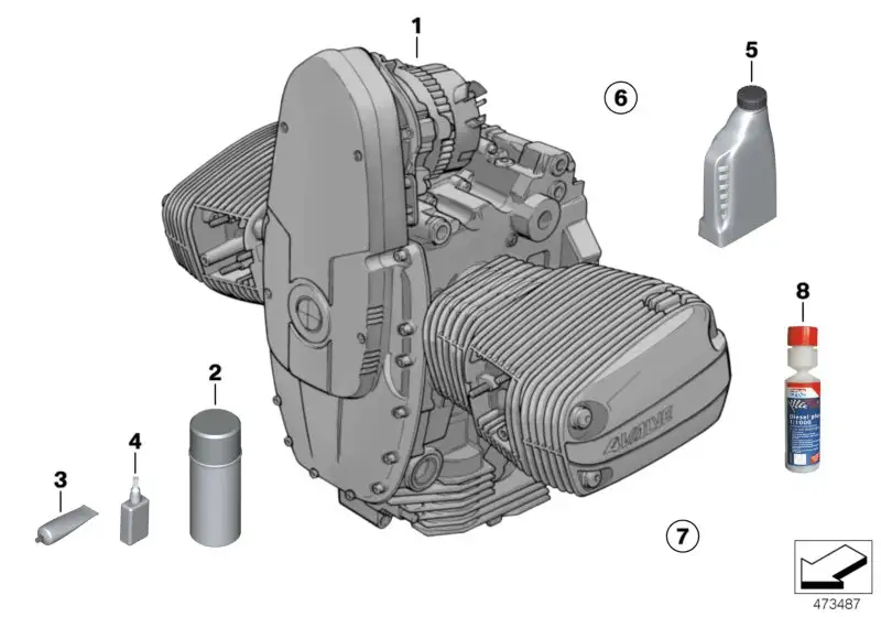BMW Reparatursatz Ölwechsel A61 K30 R21 R21A R22 R28 11001341616