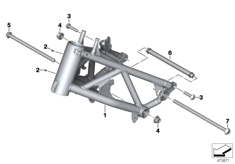 BMW Verschlussstopfen K22 K23 K32 K33 46518392253 - Bildposition