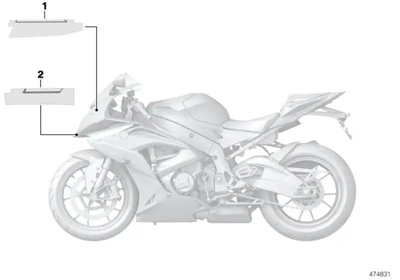 BMW Dekor Verkleidungsoberteil links K46 51148526959