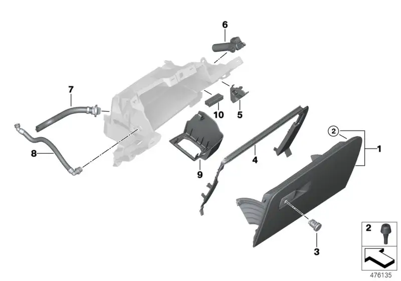 BMW Schlauch Bedufter F90 G30 G31 G32 51169378059
