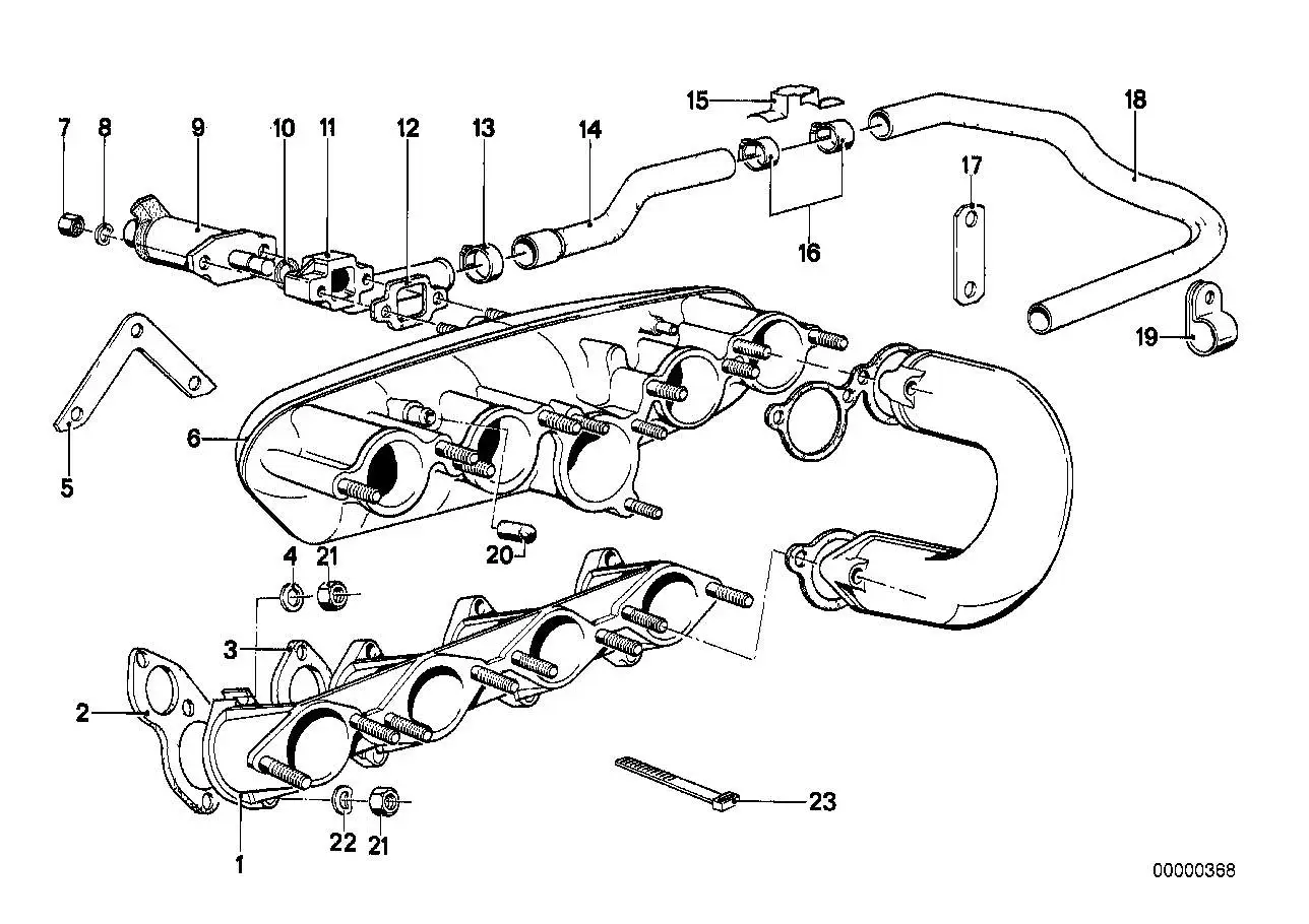 BMW Schlauch E12 E21 11611263364 - 3er E21, 5er E12