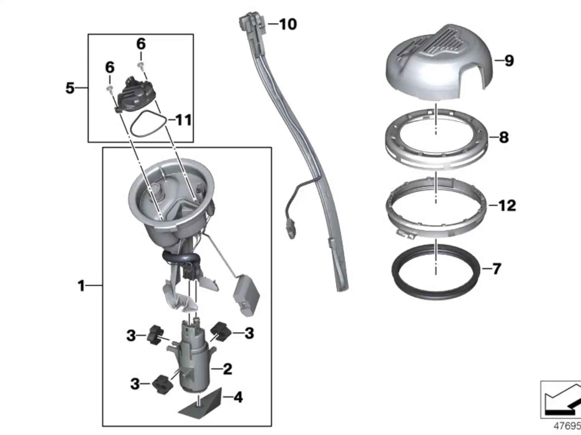 BMW Formdichtung A40 K25 K25H K26 K27 K28 K29 K40 K42 K43 K44 K46 K47 K48 K71 K72 K73 16147722876