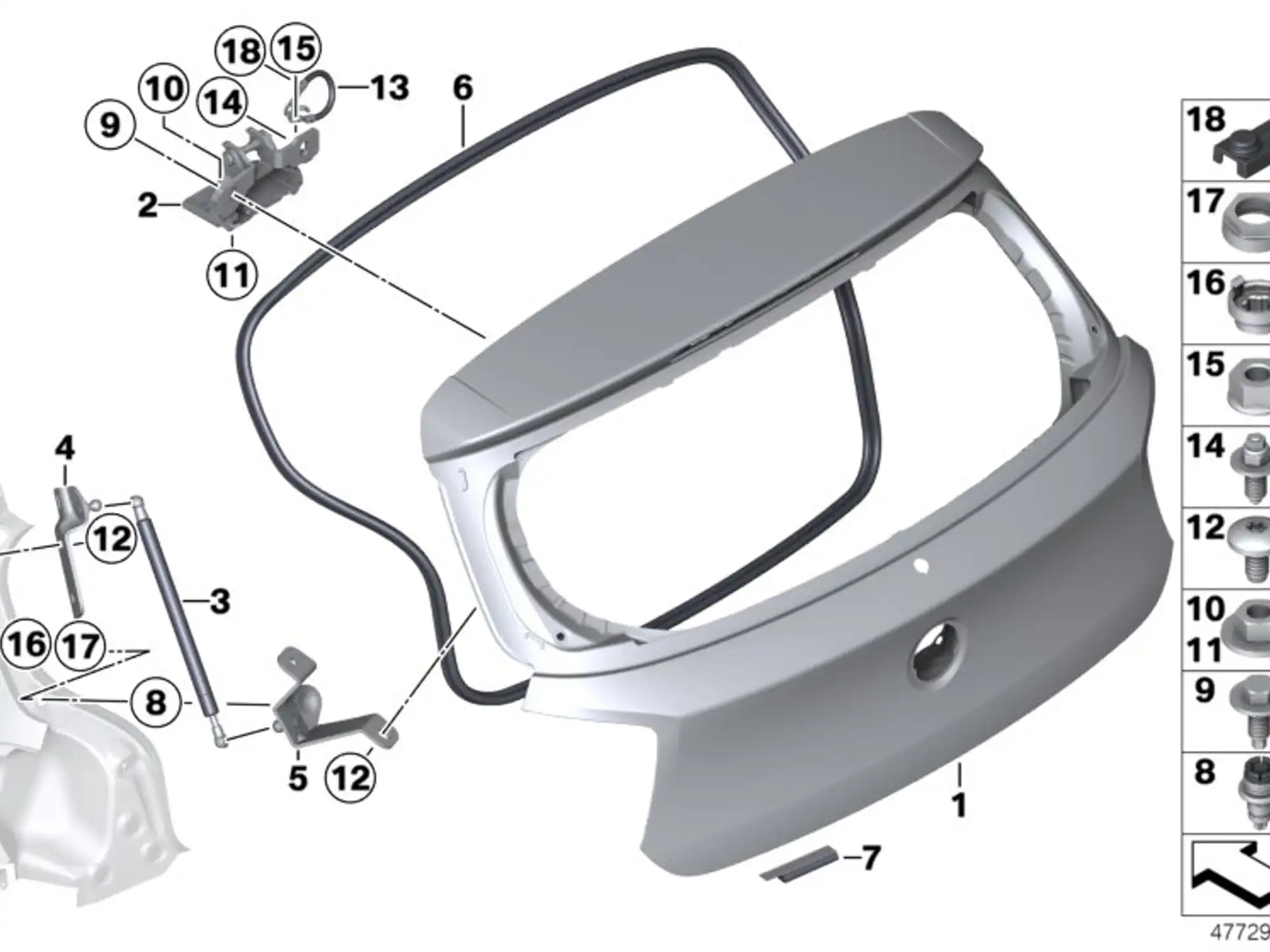 BMW Abdeckkappe F20 F21 51317409473