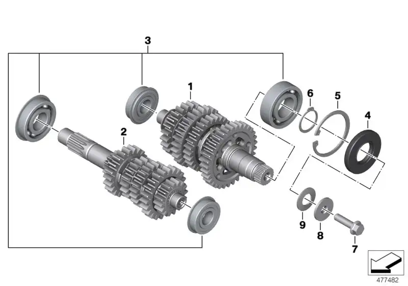 BMW Wellendichtring 23208564412 - Bildposition 04