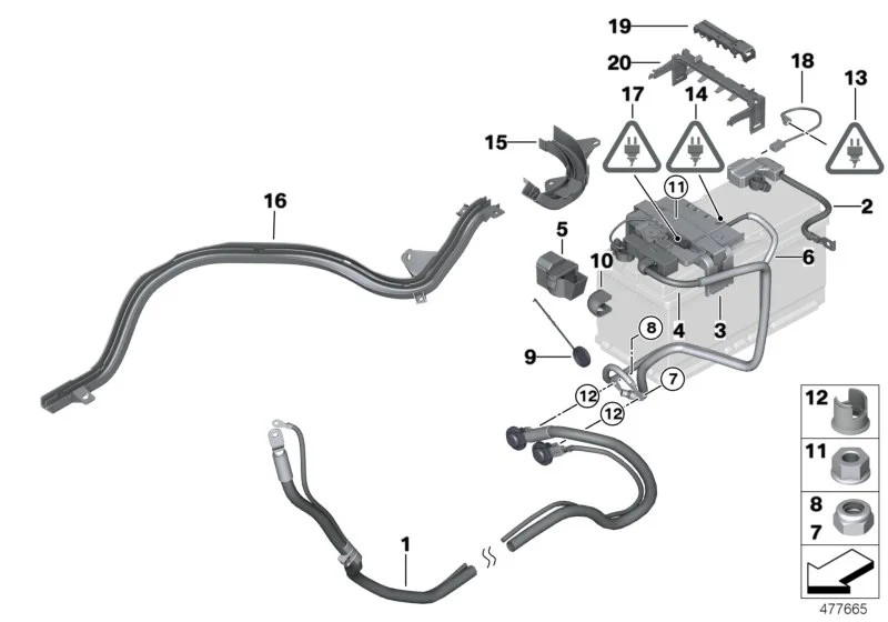 BMW Sechskantmutter selbstsichernd M6 ZNNIV SI E81 E82 E83 E84 E87 E88 E90 E91 E92 E93 F01 F02 F04 F07 F10 F11 K16 K18 K21 K22 K23 K33 K48 K50 K51 K52 K53 K54 K61 K80 K81 K82 K83 K84 F54 F55 F56 F56E R55 R56 R57 R58 R59 R60 R61 07147575163