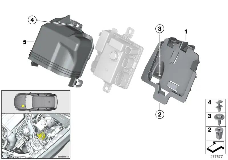BMW Abdeckkappe 12908645227 - Bildposition 05