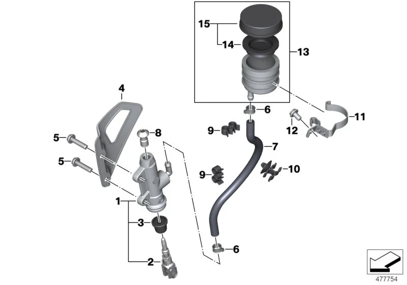 BMW Zylinderschraube K08 K09 K21 K22 K23 K32 K33 K34 K69 K80 K81 K82 K83 K84 07129909321