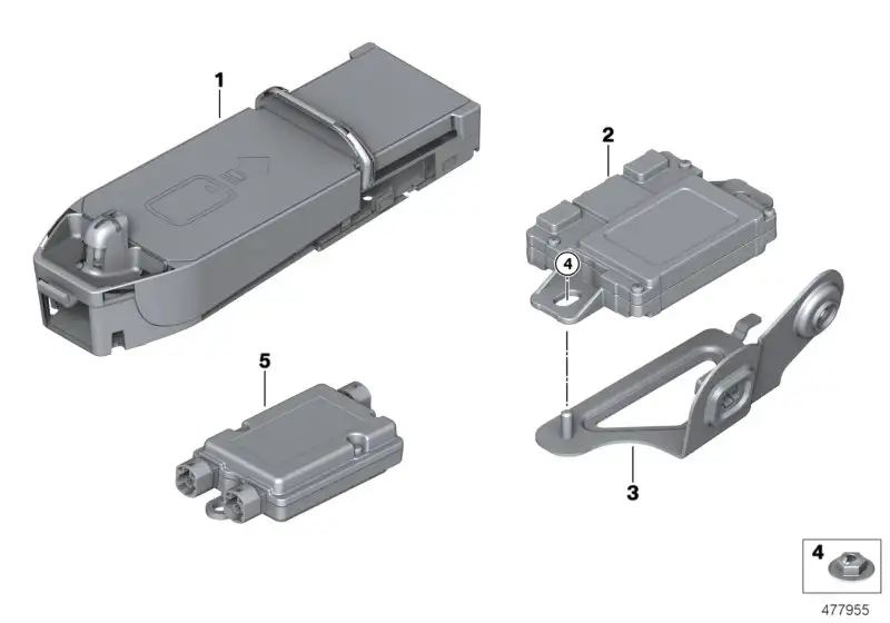 BMW USB Hub F12 F15 F16 F20 F21 F22 F23 F25 F26 F30 F31 F32 F33 F