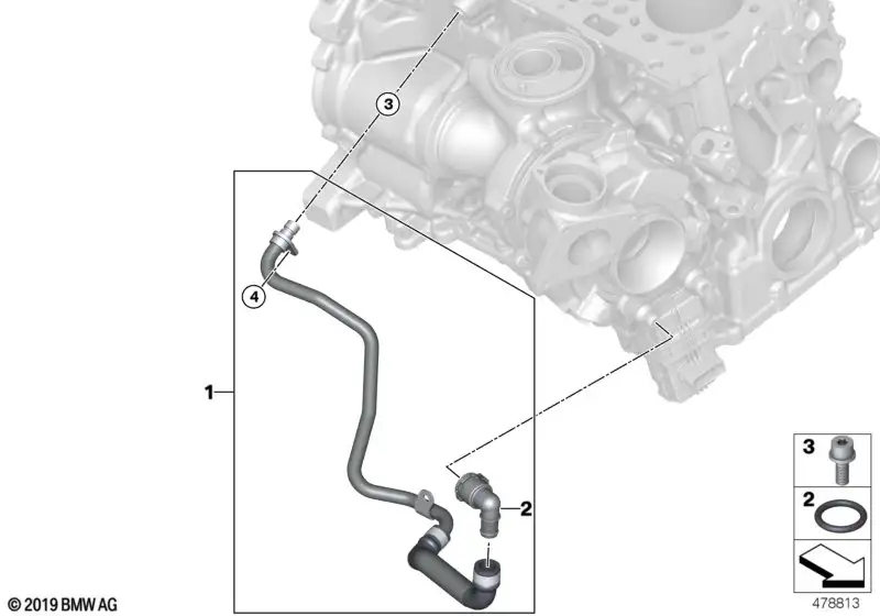 BMW Schnellkupplung 11531712370 - Bildposition 02