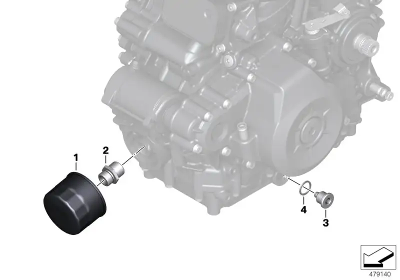 BMW Gewindebolzen K02 K03 11118563883