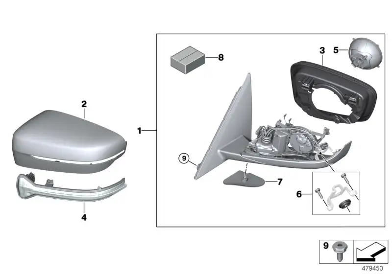 BMW Haltering links G30 G31 51167452319 - Bildposition 03