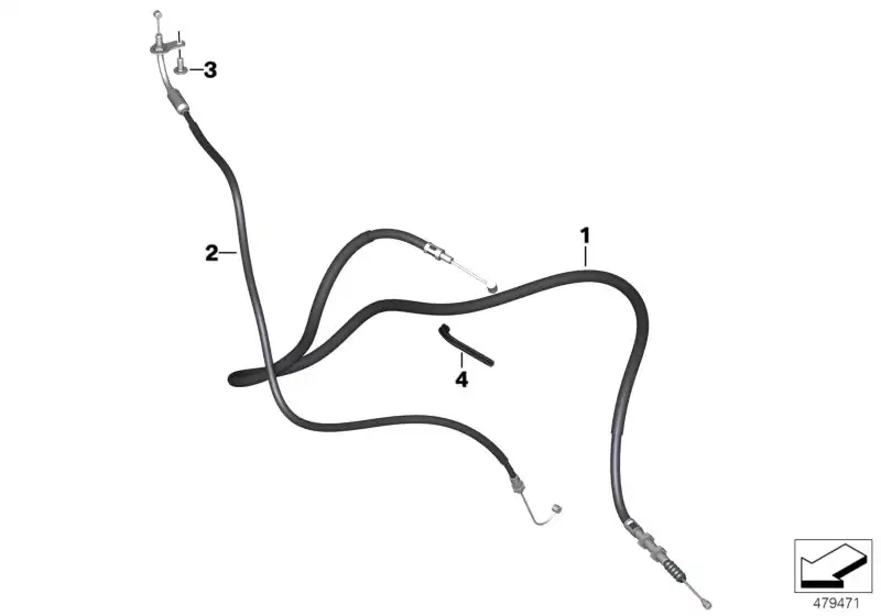 BMW Kantenschutz K02 K03 61138358761