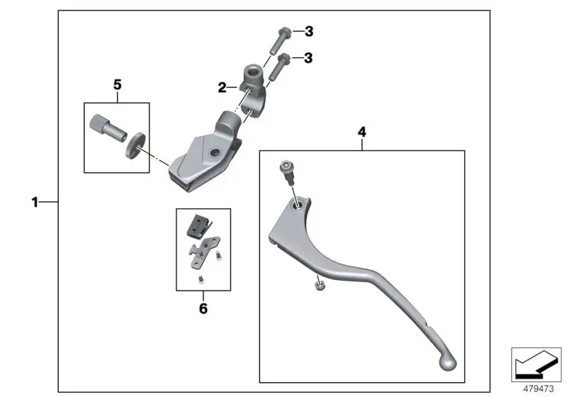 BMW Satz Kupplungsschalter K02 K03 61328357192