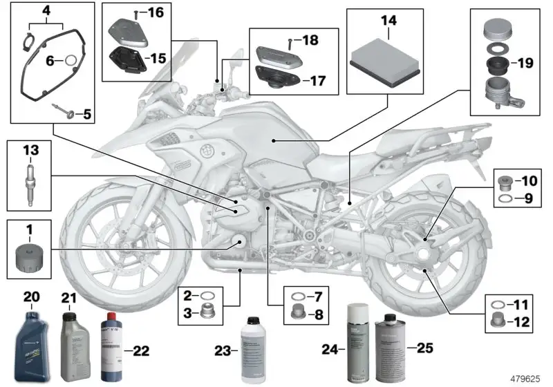 BMW Ölablassschraube K17 K18 K19 K21 K22 K23 K25 K25H K26 K27 K28