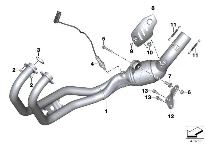 BMW Halter K71 K73 18117718395