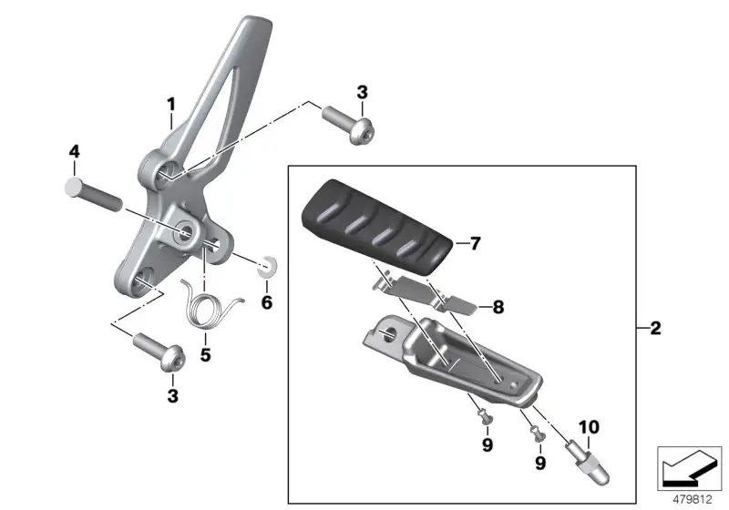 BMW Drehfeder K21 K22 46718562448