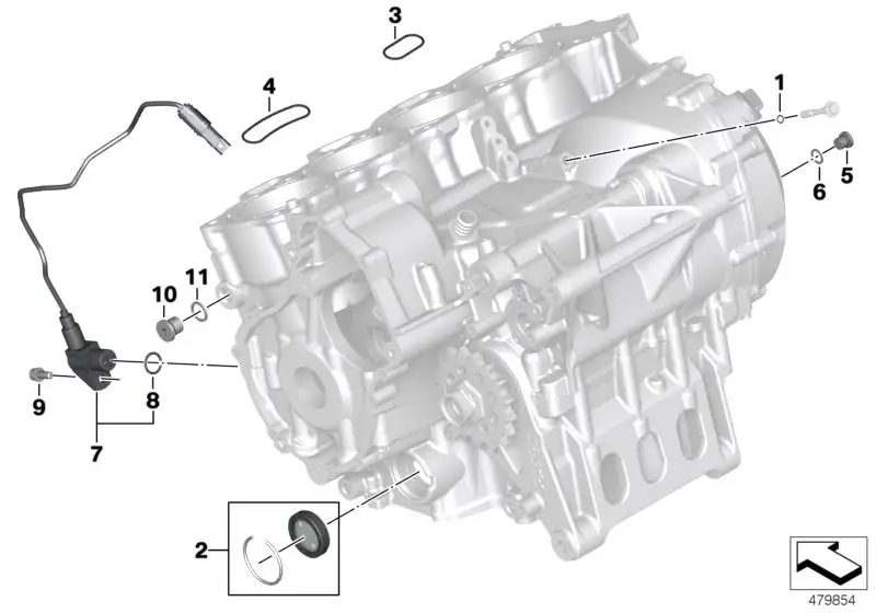 BMW O-Ring K42 K46 K47 K49 11117717366